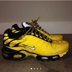 Nike Air Max Plus Black & Yellow Men’s 9.5